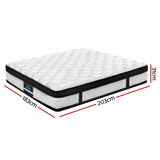 Giselle Bedding 31cm Mattress Euro Top King